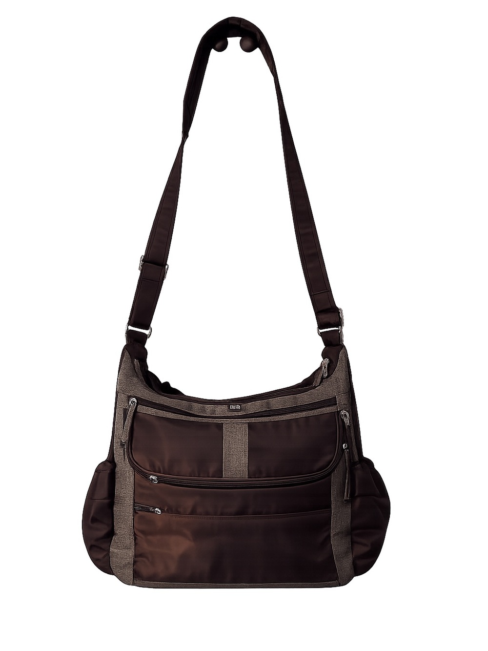 Lug Diaper Bag Brown Multi-Pocket Shoulder Messenger Bag Baby Travel
